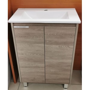 SH32-P2 PVC 600 Free Standing Ensuite Vanity Cabinet Only